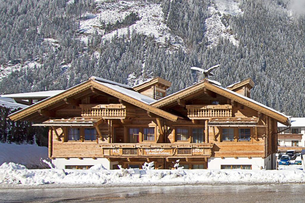 Alpenchalet Bruecke *
